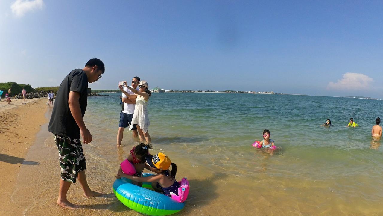 Penghu Chenhi Bay Homestay Baisha Bagian luar foto